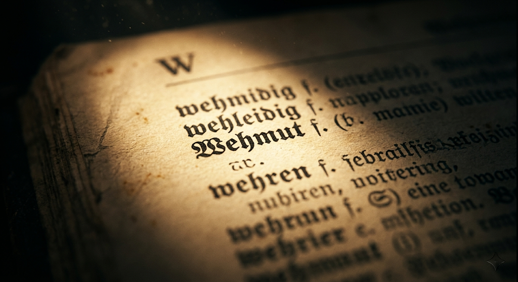 Vergessene Worte: Wehmut